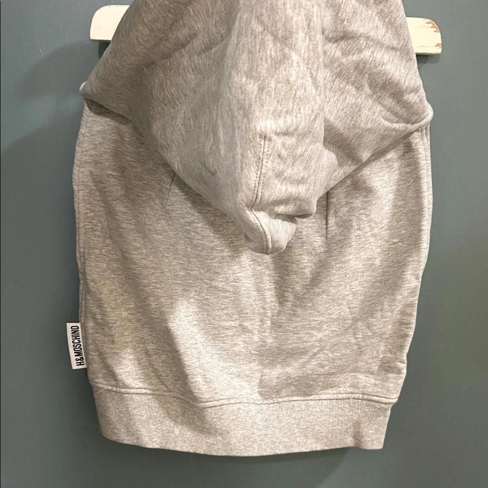 H&Moschino Light Gray Casual Skirt BRAND NEW W/ TAGS LIMITED EDITION RARE Size 4 - Picture 4 of 14